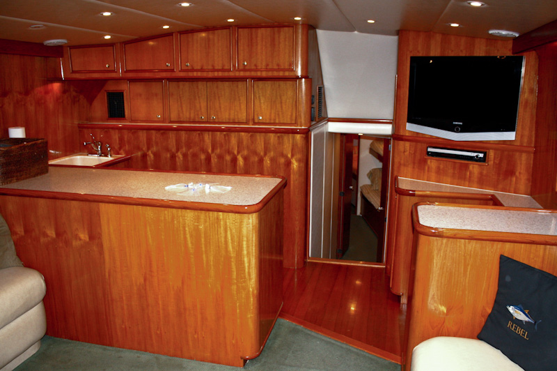 Interior Photo Gallery - Rebel best offshore fishing boat