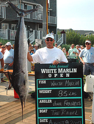 Rebel wins 2007 White Marlin Open