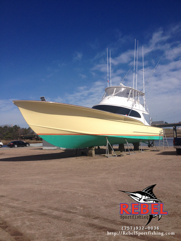 Rebel Built to be an Offshore Fishing Boat Virginia
