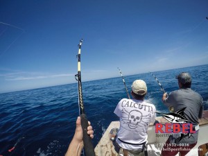 First Blue Marlin Caught 2014  on Virginia Offshore Fishing Charter